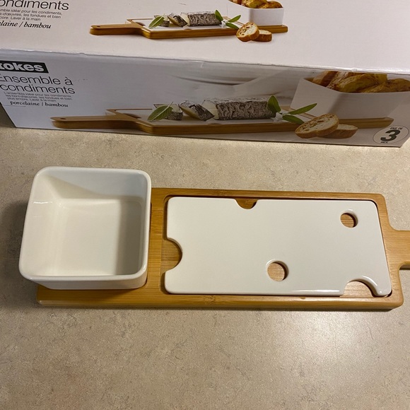 Stokes 3 Piece Serving Platter Kit - Picture 2 of 9